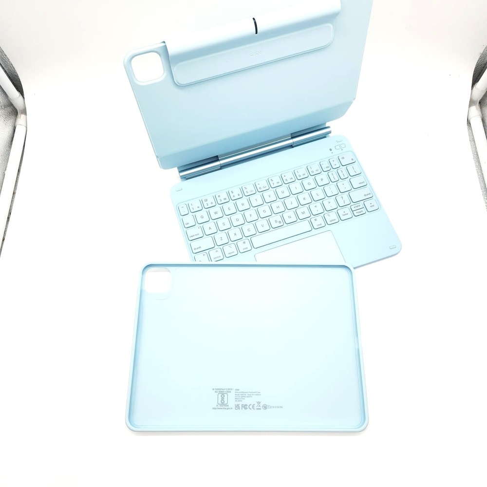 ESR iPad Air 11 Inch Case with Keyboard Removable Protective Magnetic Blue - Picture 6 of 14